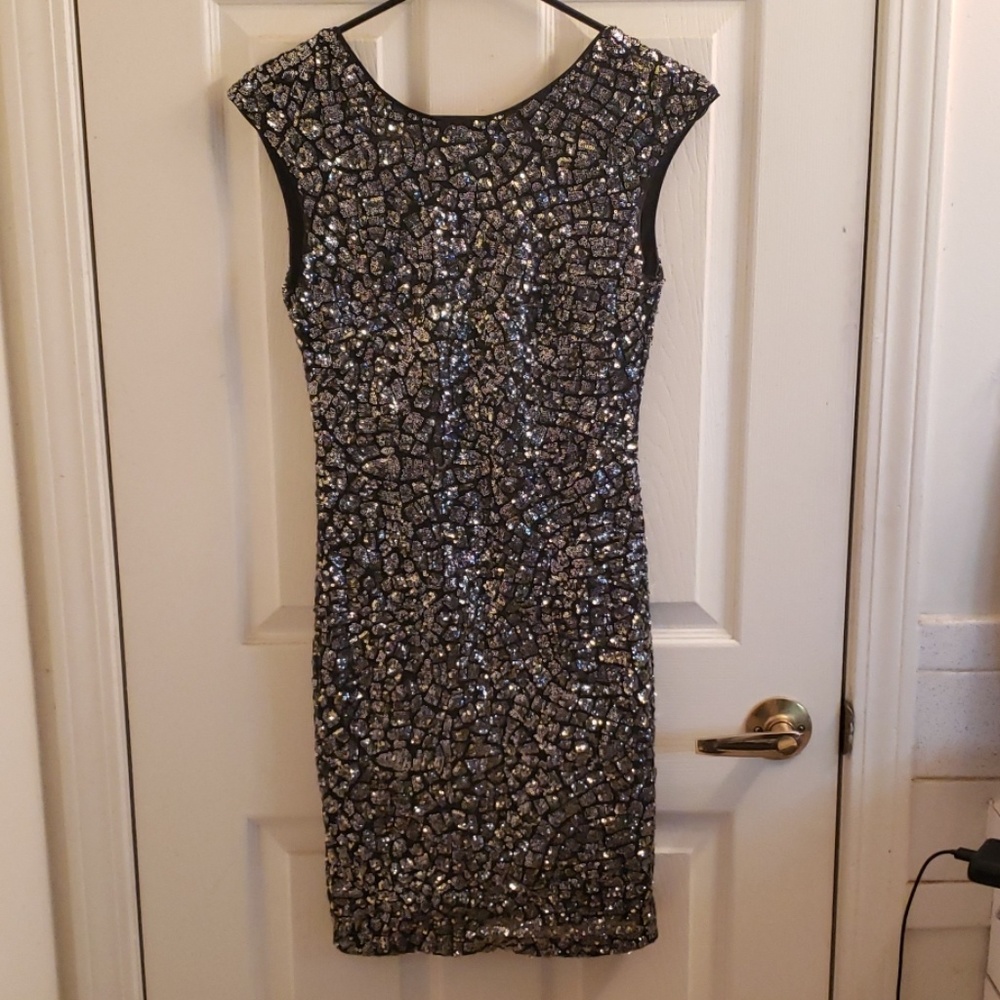 H&M Sparkly New Years Eve Dress XS